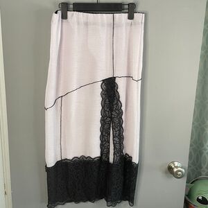 Intimately Free People Womens S Into You Half Column Slip Skirt **READ**